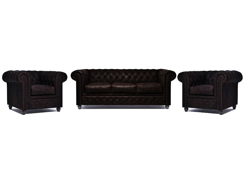 SOFA CHOCO CHESTERFIELD