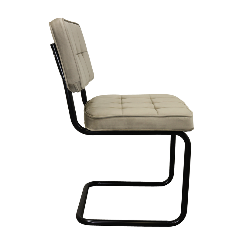 CHAIR BLACK CREME SOLARIIS