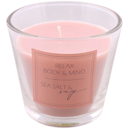 SCENTED CANDLE SEA SALT SAGE