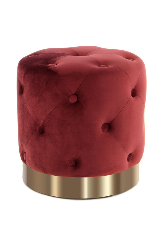 POUF MAROON BULLARUM