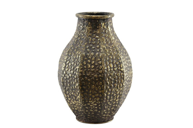 VASE GOLD CROCODILUS