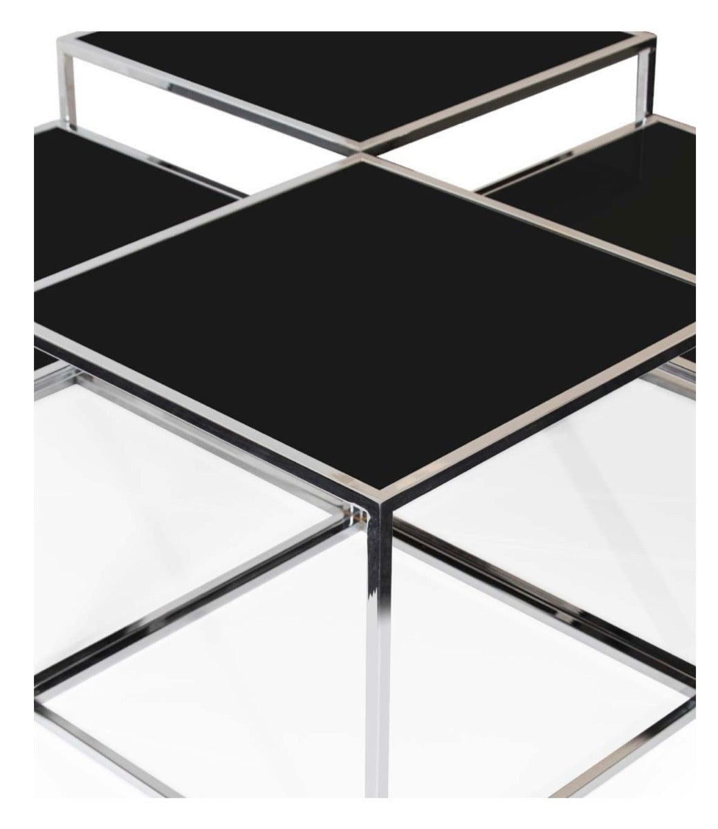 COFFEE TABLE SILVER ELIZABETH - MIOMILLY HOME