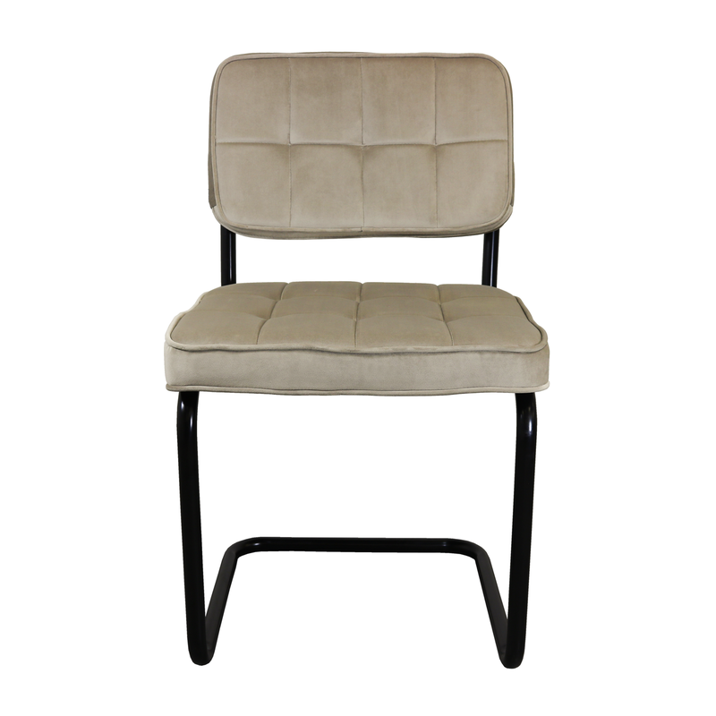 CHAIR BLACK CREME SOLARIIS