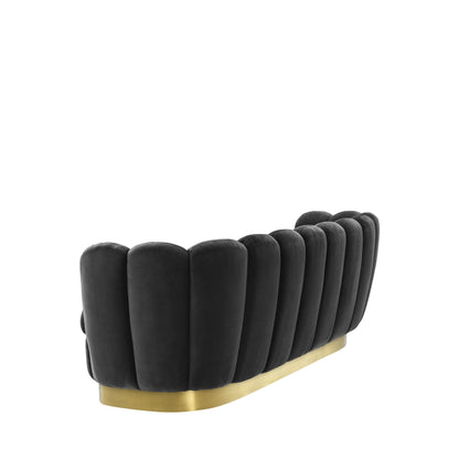 SOFA BLACK MANUSSAS