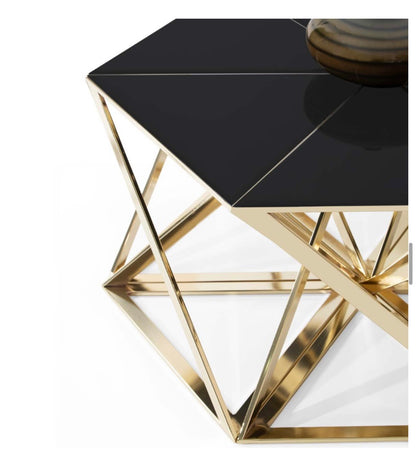 COFFEE TABLE GOLD YASSMINE - MIOMILLY HOME