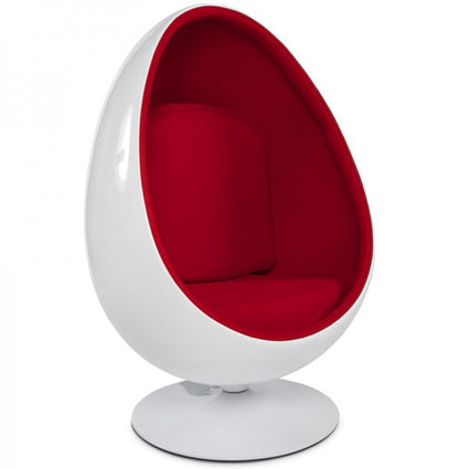 CHAIR EGG WHITE PEROVUM