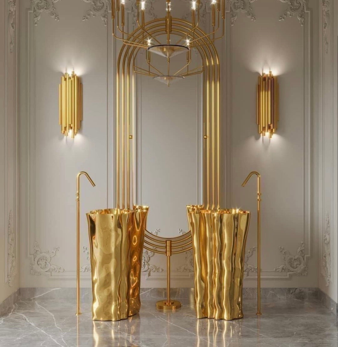 WALL LAMP GOLD CARISSIMA - MIOMILLY HOME