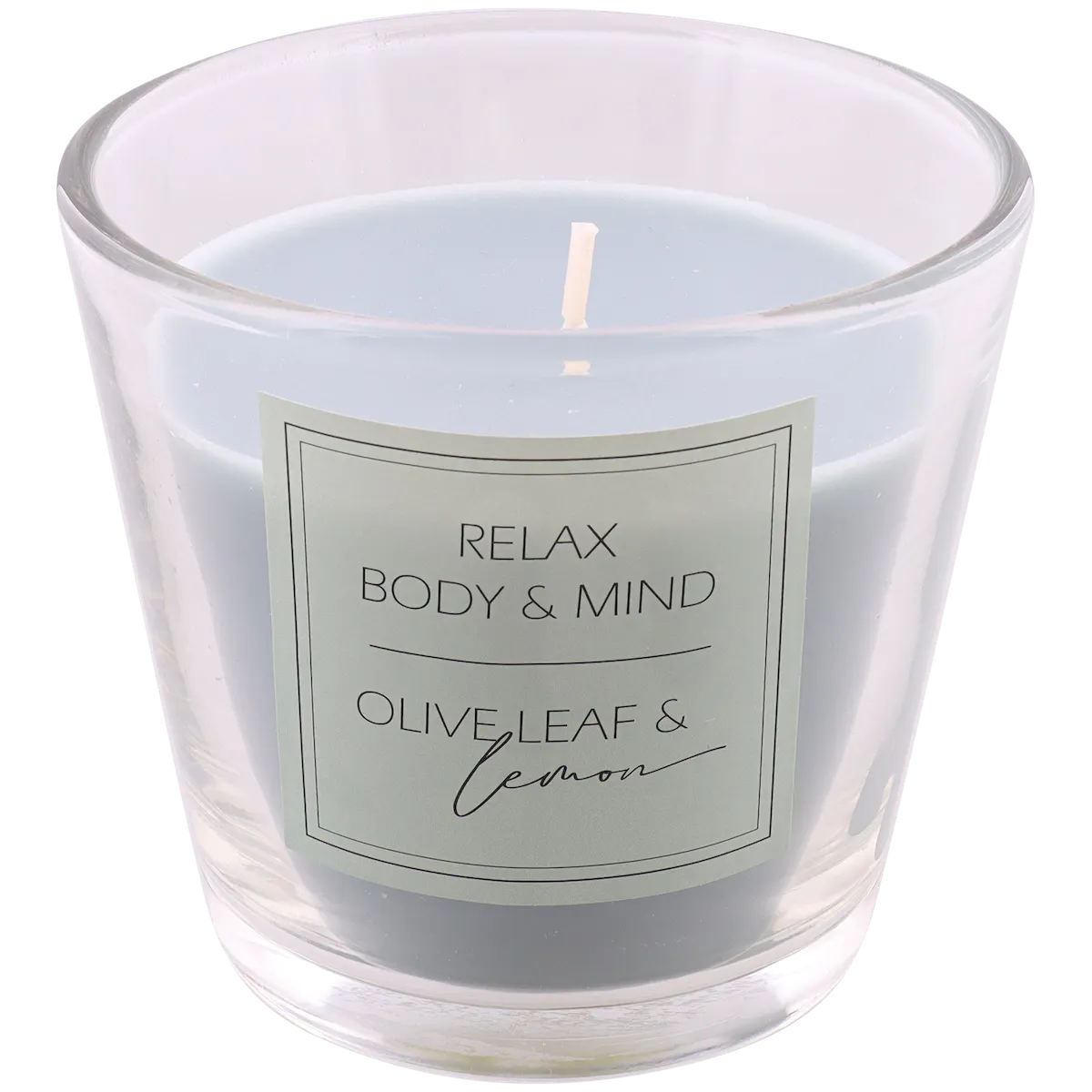 SCENTED CANDLE OLIVE LEMON