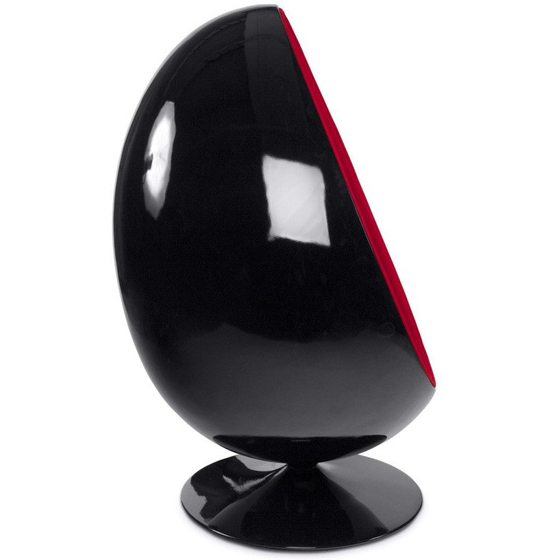 CHAIR EGG BLACK PEROVUM