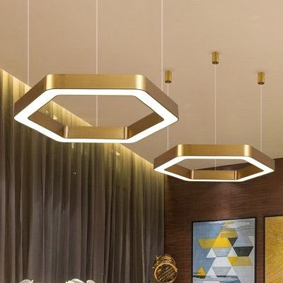 HANGING LAMP HEXAGON - MIOMILLY HOME