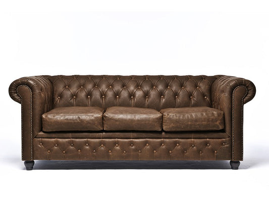 SOFA MOCHA CHESTERFIELD