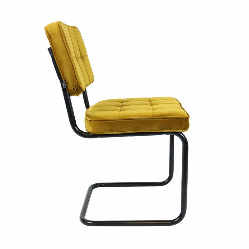 CHAIR BLACK YELLOW SOLARIIS