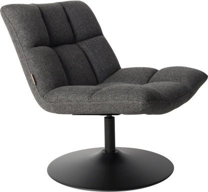 CHAIR ROTATABLE GRAY TUBAE