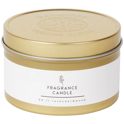 SCENTED CANDLE LAVENDER WOOD