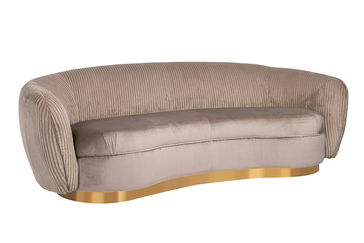 SOFA GOLD TAUPE MOLLIS