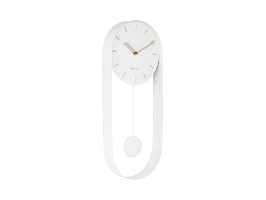 CLOCK WHITE KARLSSON