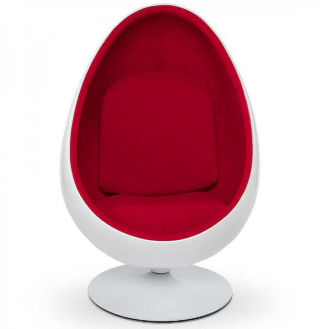 CHAIR EGG WHITE PEROVUM