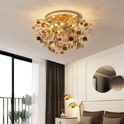 CEILING LAMP GOLD PATRICIA - MIOMILLY HOME