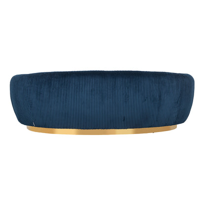 SOFA GOLD BLUE MOLLIS