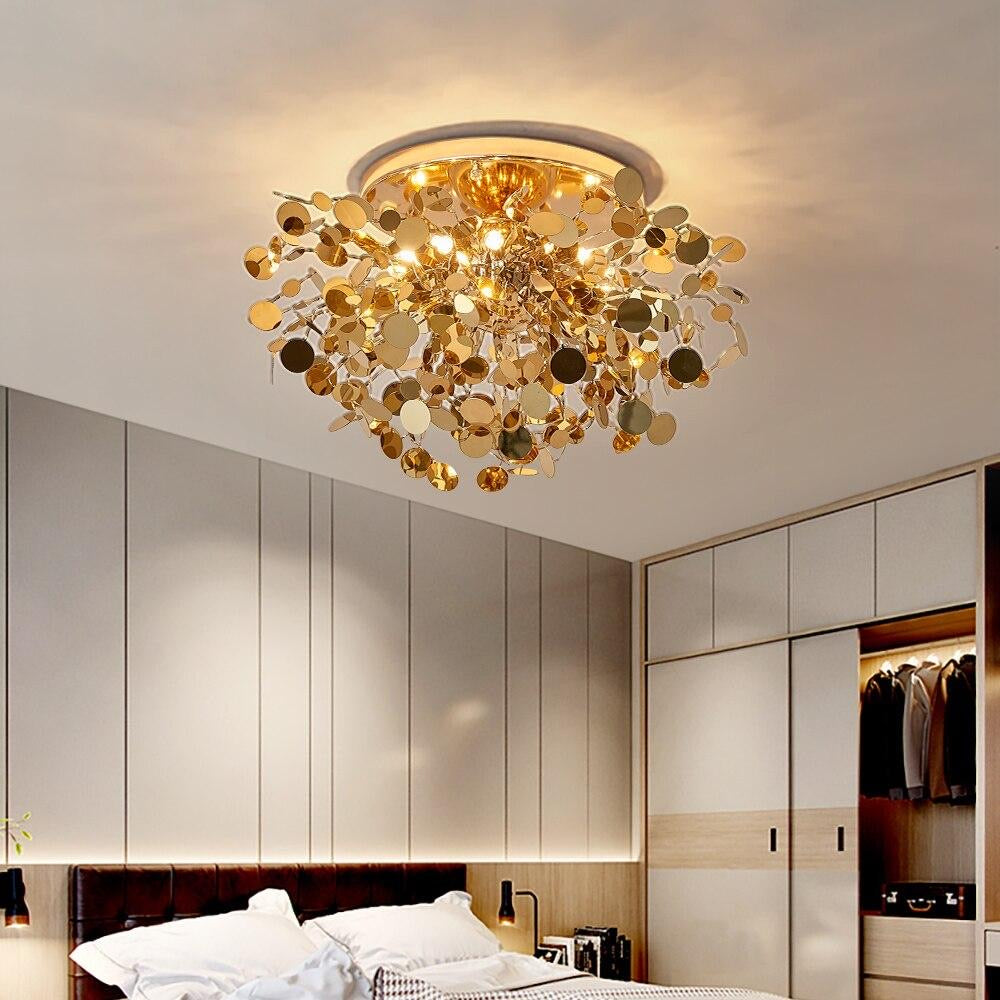 CEILING LAMP GOLD PATRICIA - MIOMILLY HOME