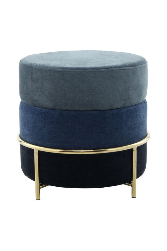 POUF BLUE COLORUMMUS