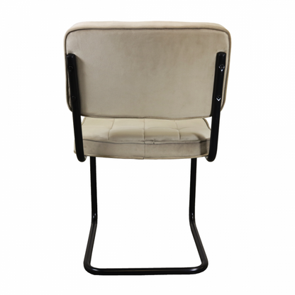 CHAIR BLACK CREME SOLARIIS