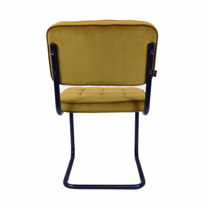 CHAIR BLACK YELLOW SOLARIIS