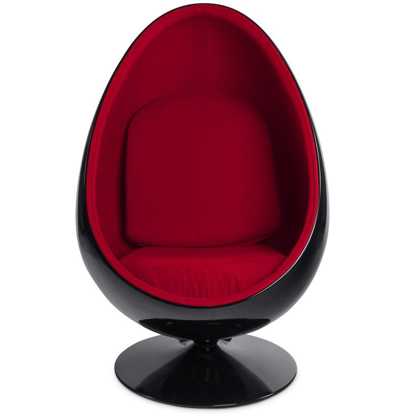 CHAIR EGG BLACK PEROVUM