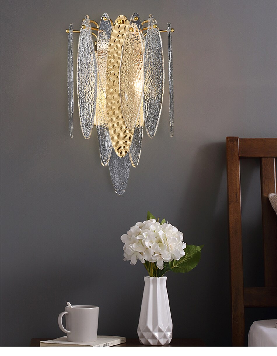 WALL LAMP CRYSTAL IMOGENIA - MIOMILLY HOME