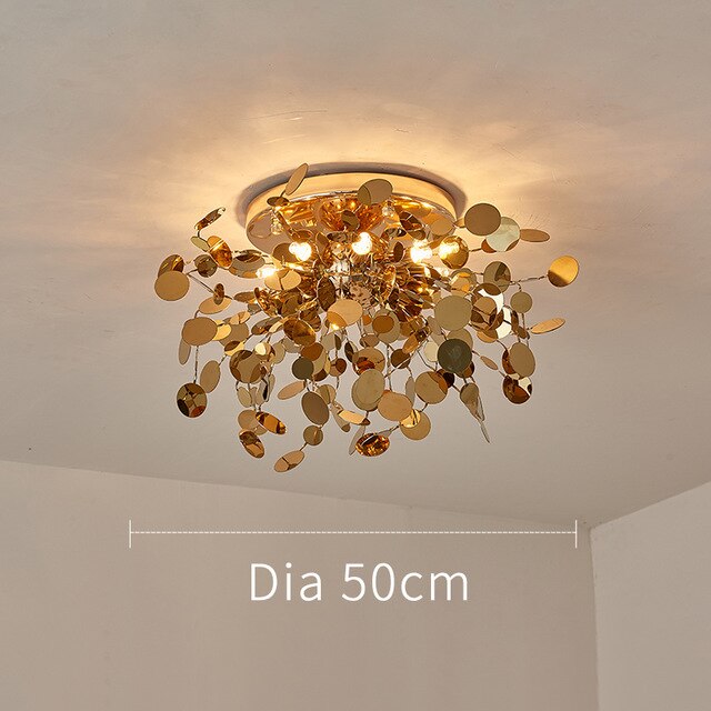 CEILING LAMP GOLD PATRICIA - MIOMILLY HOME