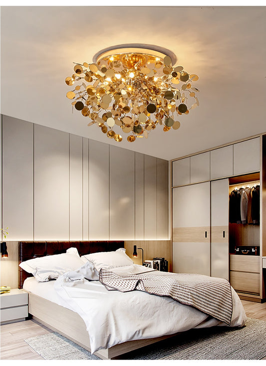 CEILING LAMP GOLD PATRICIA - MIOMILLY HOME