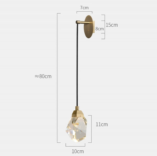 WALL LAMP DIAMOND - MIOMILLY HOME