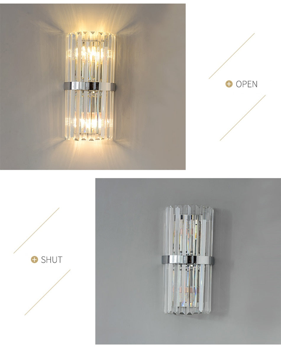 WALL LAMP CRISTAL - MIOMILLY HOME