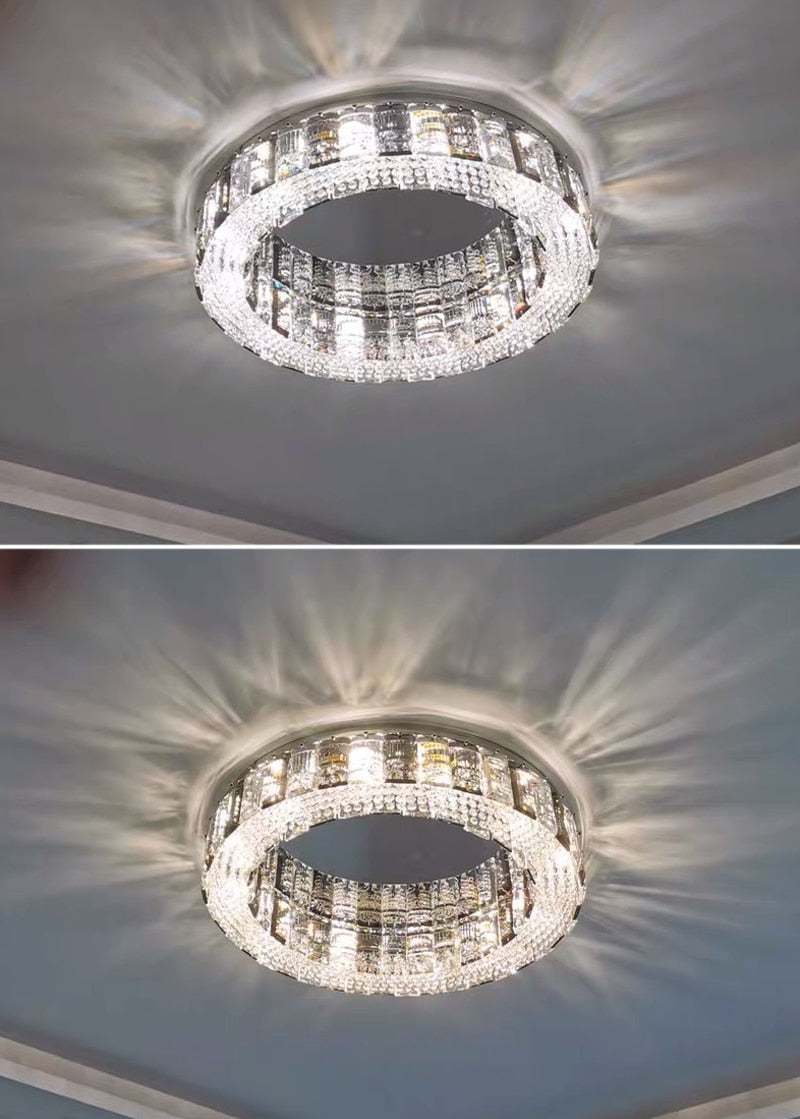 CEILING LAMP CRYSTAL CAMELLA