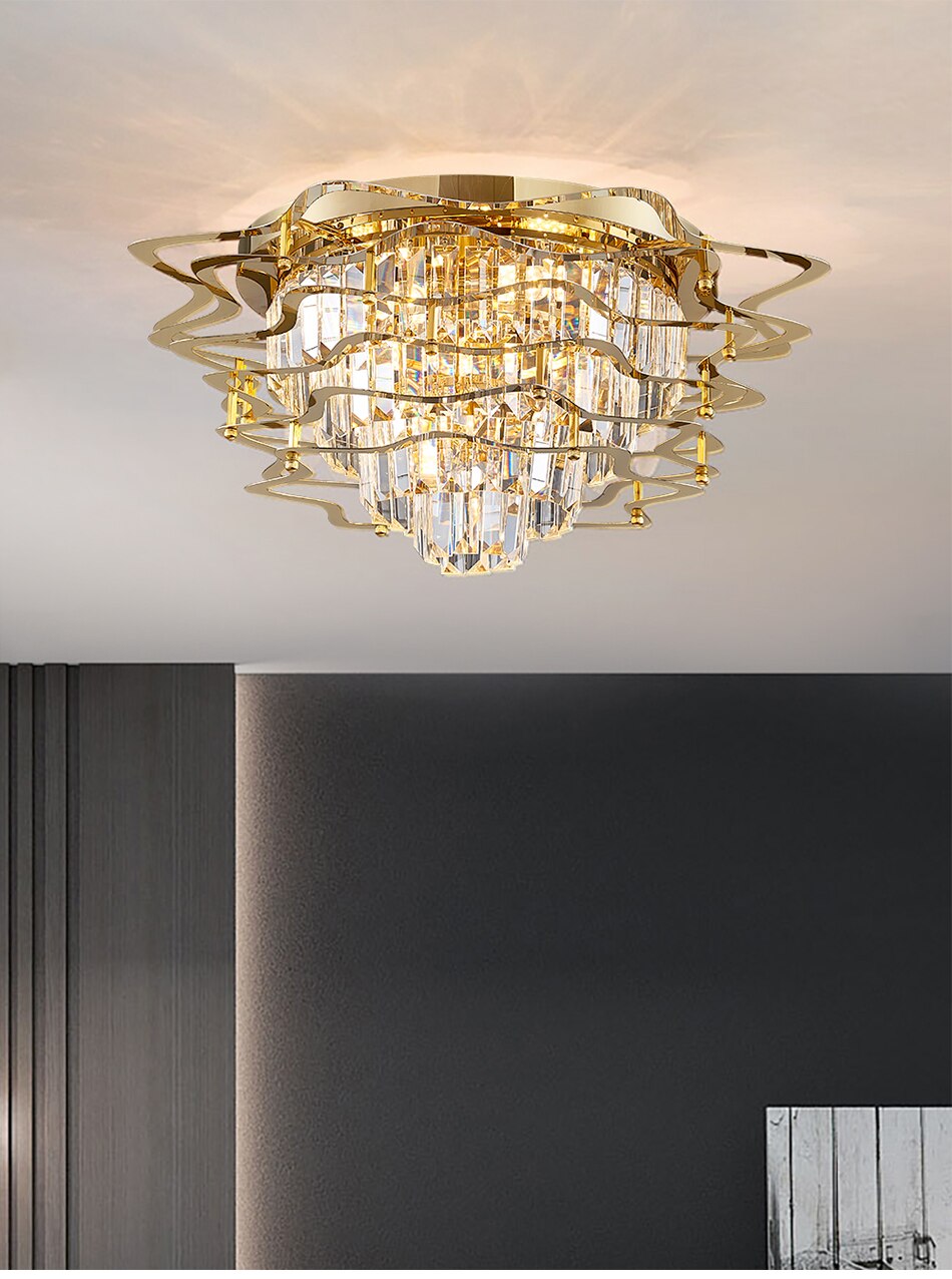 CEILING LAMP CRYSTAL ALCAMENE - MIOMILLY HOME