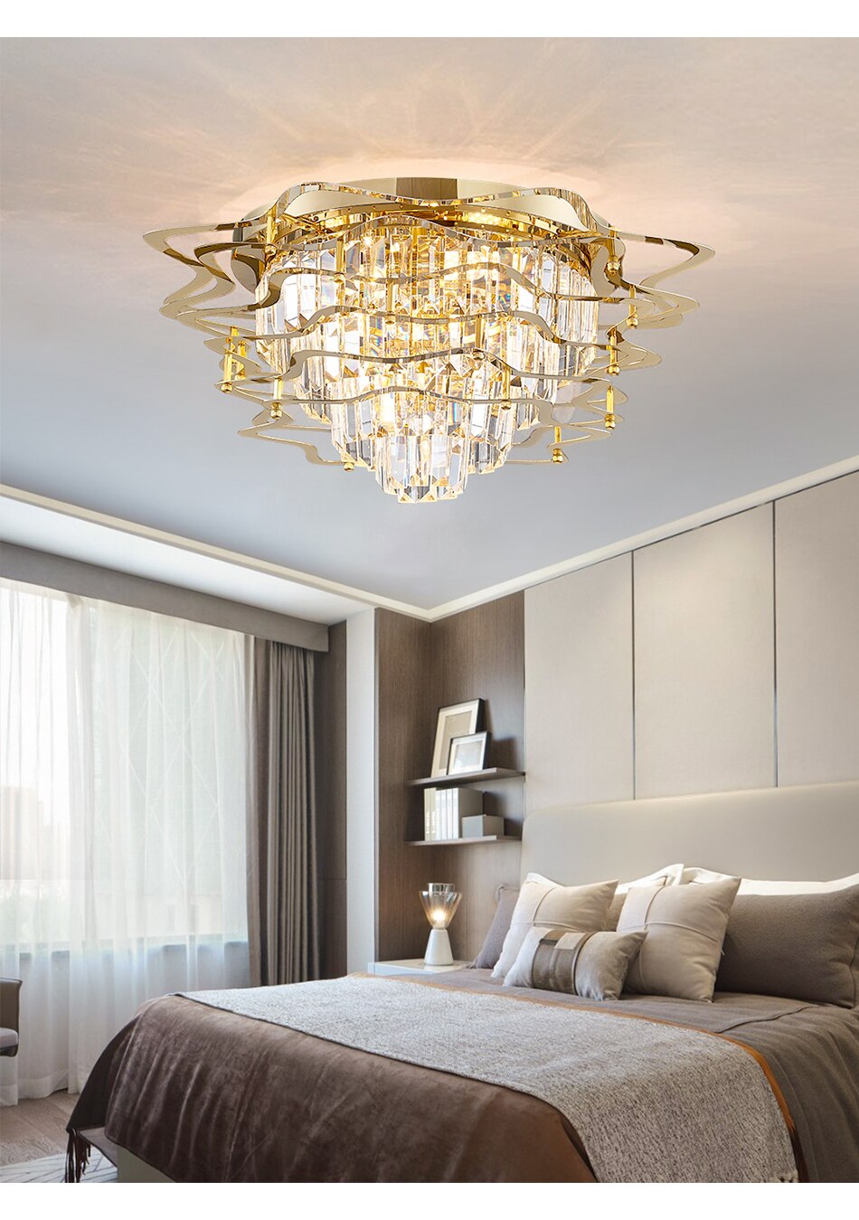 CEILING LAMP CRYSTAL ALCAMENE - MIOMILLY HOME