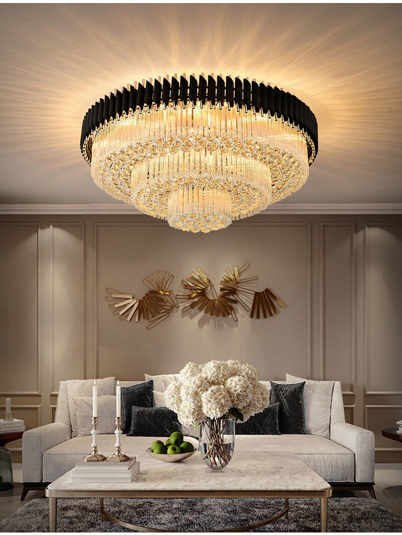 CEILING LAMP CRYSTAL BITORRE - MIOMILLY HOME