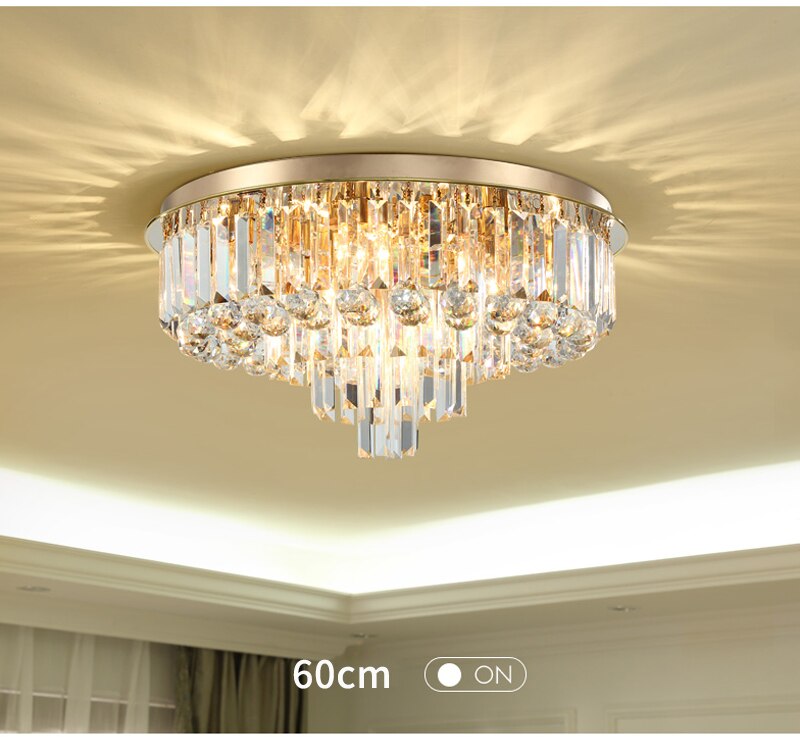 CEILING LAMP CRYSTAL HONORA - MIOMILLY HOME