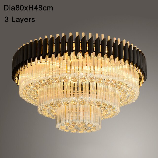 CEILING LAMP CRYSTAL BITORRE - MIOMILLY HOME