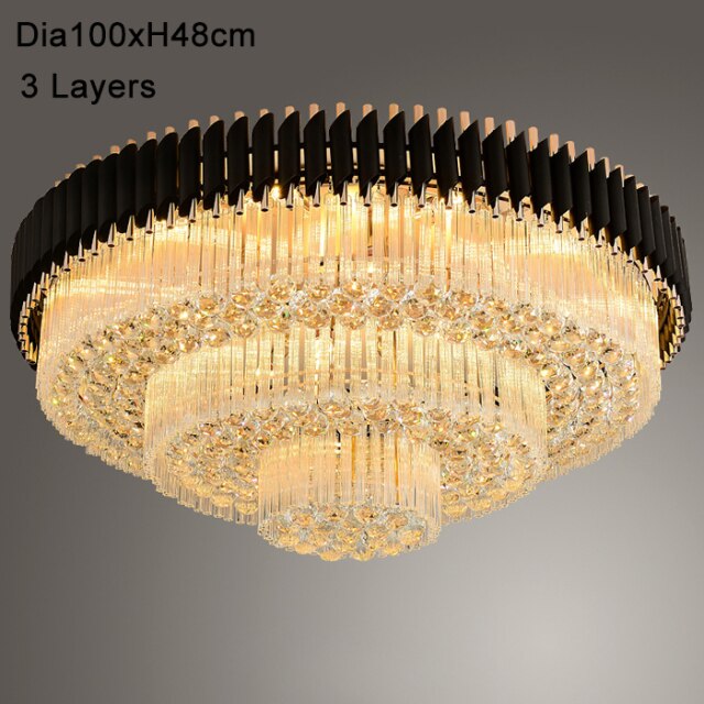 CEILING LAMP CRYSTAL BITORRE