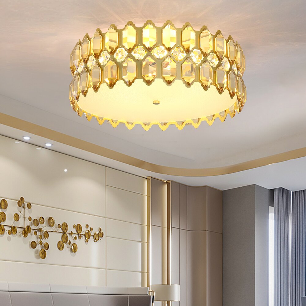 CEILING LAMP CRYSTAL HIBISKUS - MIOMILLY HOME