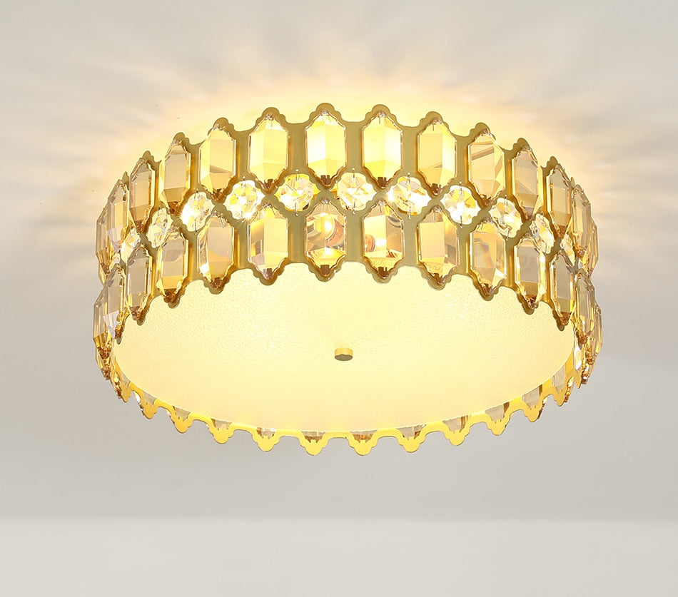 CEILING LAMP CRYSTAL HIBISKUS - MIOMILLY HOME