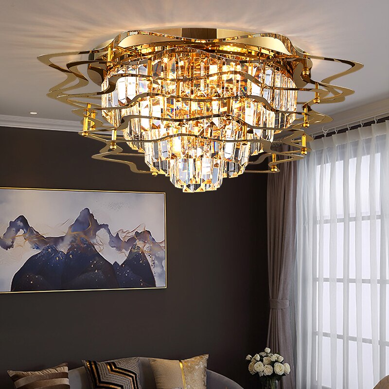 CEILING LAMP CRYSTAL ALCAMENE - MIOMILLY HOME