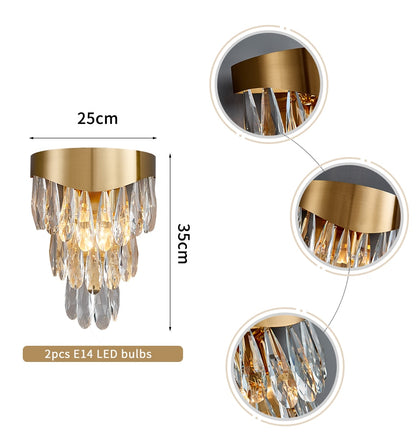 WALL LAMP CHRYSTALLIA - MIOMILLY HOME