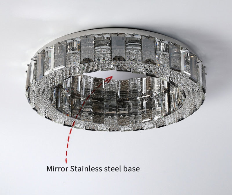 CEILING LAMP CRYSTAL CAMELLA