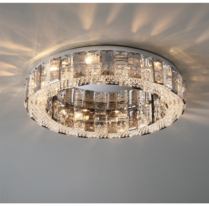 PLAFONDLAMP KRISTAL CAMELLA 