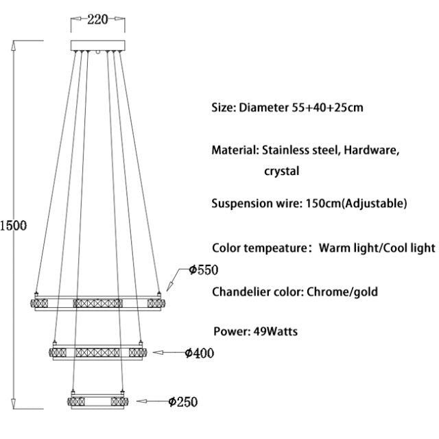 HANGLAMP ARVILLA 